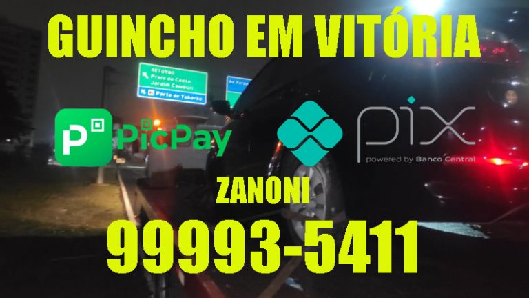 Guincho 24 horas em Vitória 99993-5411