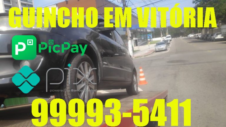 Guincho 24 horas em Vitória 99993-5411